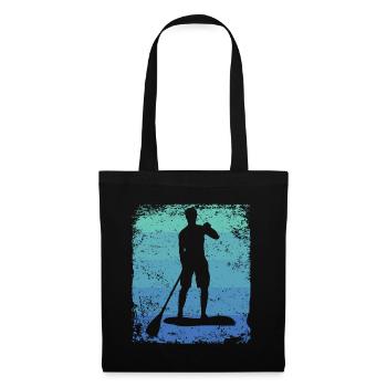 Stand Up Paddling Stand Up Board Sup - Tote Bag - black - Front