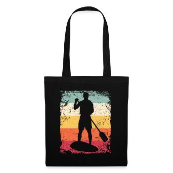 Stand Up Paddling Stand Up Board Sup - Tote Bag - black - Front