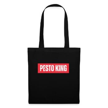 Italian Cuisine - Basil Pesto Is The Besto - Stoffbeutel - Schwarz - Vorne