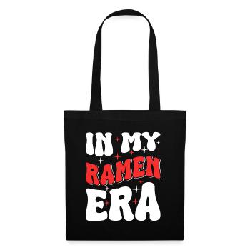 Ramen Suppe Nudeln Japanisches Essen - Stoffbeutel - Schwarz - Vorne