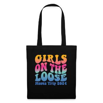 Girls On The Loose Moms Trip 2024 - Tote Bag - black - Front