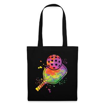 Équipe de pickleball du club Wiffleball - Sac en tissu - noir - Devant