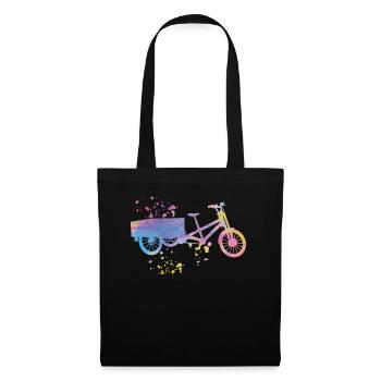 Heavy Duty Bike Cargo Bike Cargo Bike Cargo Bike - Tote Bag - black - Front