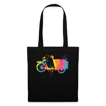 Heavy Duty Bike Cargo Bike Cargo Bike Cargo Bike - Tote Bag - black - Front