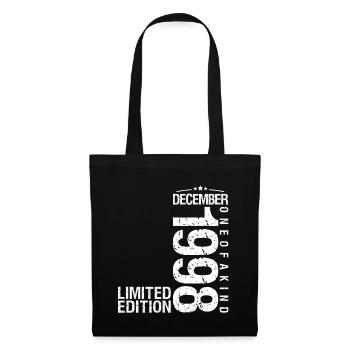 December 1998 December Anniversary December 1998 - Tote Bag - black - Front