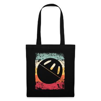 Pickleball Vintage Wiffleball Club - Sac en tissu - noir - Devant