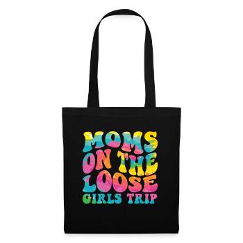 Mamans sur le voyage des filles lâches - Sac en tissu - noir - Devant
