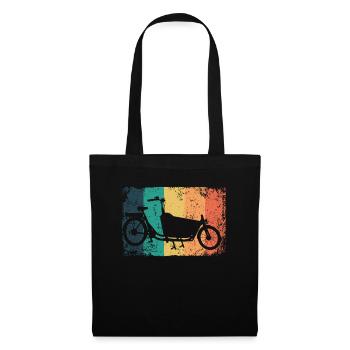 Lastenfahrrad Lastenrad Vélo Cargo Cargobike - Sac en tissu - noir - Devant