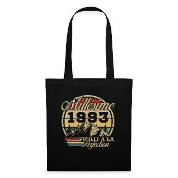 Vintage 1993, Vintage 1993 Birthday Gift - Tote Bag - black - Front