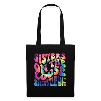 Sisters On The Loose Girls Reunion Trip - Tote Bag - black - Front