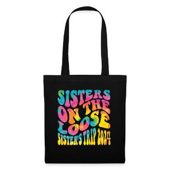 Sisters On The Loose Girls Reunion Trip - Tote Bag - black - Front