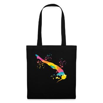 Diving Synchronized Diving - Tote Bag - black - Front