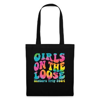 Sisters On The Loose Girls Reunion Trip - Tote Bag - black - Front