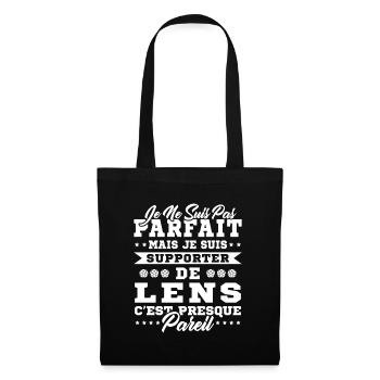 Geschenkidee für Lens-Unterstützer - Stoffbeutel - Schwarz - Vorne