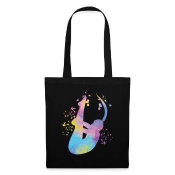 Diving, Synchronized Diving, Artistic Jumping - Tote Bag - black - Front