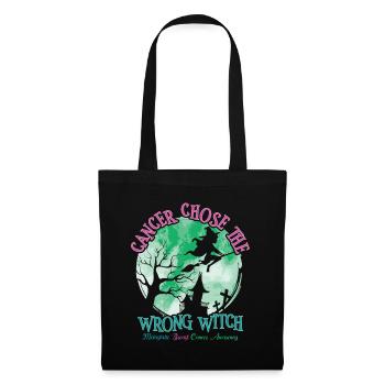 Cancer Sorcière Cancer du sein métastatique - Sac en tissu - noir - Devant
