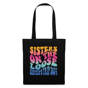 Sisters On The Loose Girls Reunion Trip - Tote Bag - black - Front