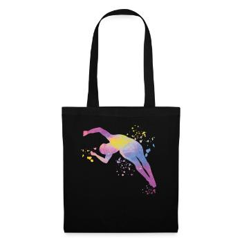 Diving, Synchronized Diving, Artistic Jumping - Tote Bag - black - Front