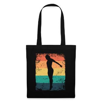 Diving, Artistic Jumping, Synchronized Diving - Tote Bag - black - Front