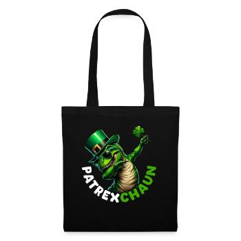 Fête de la Saint-Patrick Drôle Bonheur Irlandais Irlande - Sac en tissu - noir - Devant