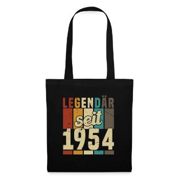 Legendary Since 1954 Vintage Birthday Gift - Tote Bag - black - Front