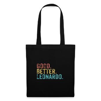 Bon meilleur Leonardo - Sac en tissu - noir - Devant