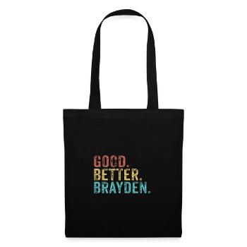 Good better Brayden - Tote Bag - black - Front