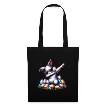 Easter Bunny, Dabbing, Easter Eggs, Easter Bunny - Tote Bag - black - Front