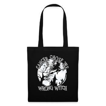 Cancer Zèbre Sorcière Cancer neuroendocrinien - Sac en tissu - noir - Devant