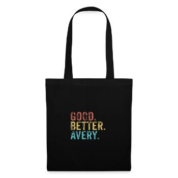 Cool guys are called Avery - Tote Bag - black - Front