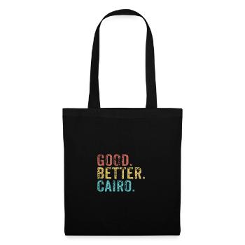 Cool guys are called cairo - Stoffbeutel - Schwarz - Vorne