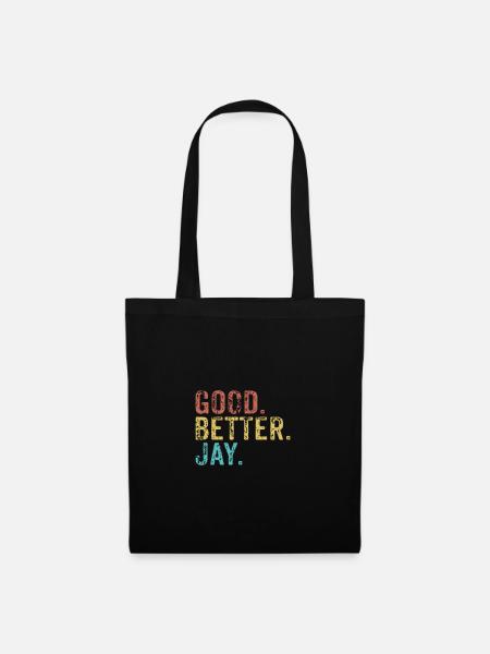 Cool guys are called jay - Stoffbeutel - Schwarz