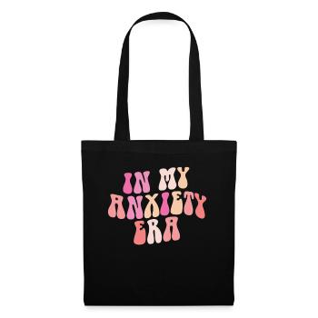 In My Anxiety Era Funny Rethinking - Tote Bag - black - Front