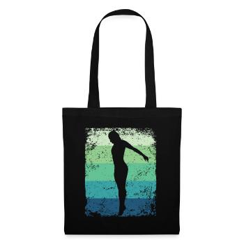 Synchronized Water Diver High Diver - Tote Bag - black - Front
