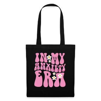 In My Anxiety Era Funny Rethinking - Tote Bag - black - Front