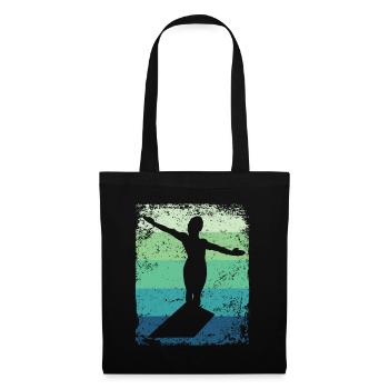 Synchronized Water Diver High Diver - Tote Bag - black - Front