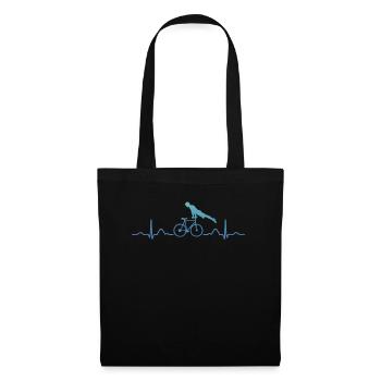 Artistic Cycling Artistic Cyclist - Tote Bag - black - Front