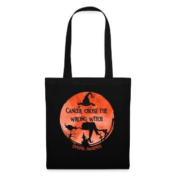 Cancer Witch Orange Leukemia Awareness - Tote Bag - black - Front