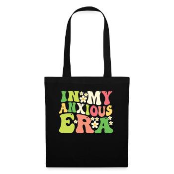 In My Anxiety Era Funny Rethinking - Tote Bag - black - Front