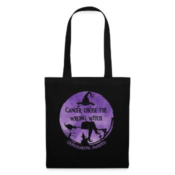 Sorcière Cancer Violet Leiomyosarcome - Sac en tissu - noir - Devant