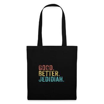 Les mecs cool s’appellent jedidiah - Sac en tissu - noir - Devant