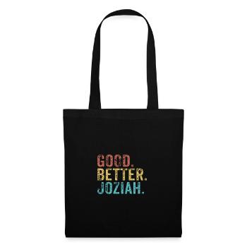 Les mecs cool s’appellent joziah - Sac en tissu - noir - Devant