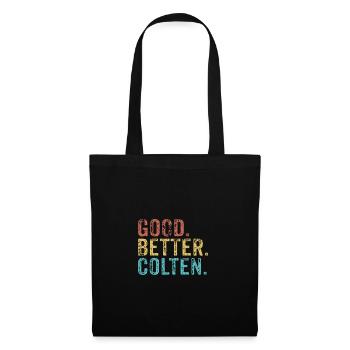 Cool guys are called colten - Stoffbeutel - Schwarz - Vorne