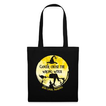 Crabe Sorcière Jaune Os Cancer Awarenes - Sac en tissu - noir - Devant
