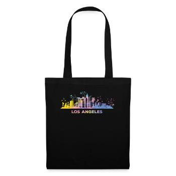 La ligne d’horizon d’Angeleno à Los Angeles - Sac en tissu - noir - Devant