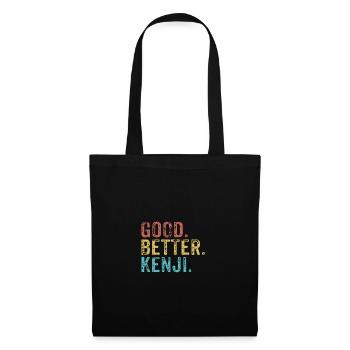 Les mecs cool s’appellent Kenji - Sac en tissu - noir - Devant