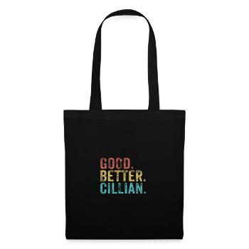 Les mecs cool s’appellent Cillian - Sac en tissu - noir - Devant