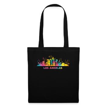 La ligne d’horizon d’Angeleno à Los Angeles - Sac en tissu - noir - Devant