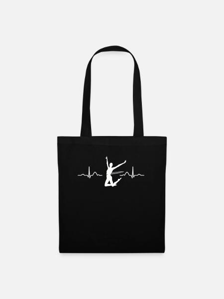 Ritmische gymnastiek - Stoffen tas - zwart