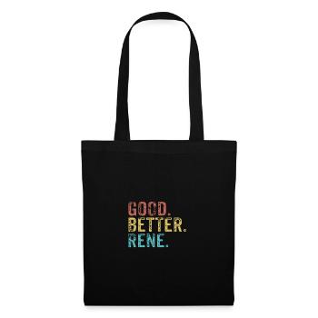 Cool guys are called Rene - Tote Bag - black - Front